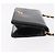 CHANEL Chain Shoulder Bag Patent Black Gold CC - vista 3