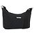 GUCCI GG Canvas Shoulder Bag Black Silver 35098