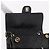 CHANEL Matelasse Chain Shoulder Bag Leather Black Gold CC - vista 21