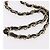 CHANEL Matelasse Chain Shoulder Bag Leather Black Gold CC - vista 9