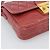 Miu Miu Shoulder Bag Leather Red Gold - vista 14