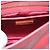 Miu Miu Shoulder Bag Leather Red Gold - vista 18