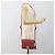Miu Miu Shoulder Bag Leather Red Gold - vista 24