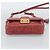 Miu Miu Shoulder Bag Leather Red Gold - vista 5
