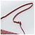 Miu Miu Shoulder Bag Leather Red Gold - vista 8