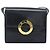 Céline CELINE Circle Shoulder Bag Leather Black Gold - vista 13