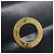 Céline CELINE Circle Shoulder Bag Leather Black Gold - vista 17