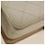 CHANEL Bolsa de Ombro Matelassé em Couro 2way Marfim Ouro Prata CC - vista 18