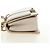 CHANEL Bolsa de Ombro Matelassé em Couro 2way Marfim Ouro Prata CC - vista 3