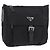 Borsa a tracolla PRADA in nylon nero e argento, autentica 189321A