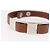 Hermès Bracciale HERMES in pelle marrone e argento, autentico bs35719A - vista 6