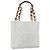 CHANEL Chain Hand Bag Leather White CC