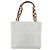 CHANEL Chain Hand Bag Leather White CC - vista 13