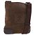 LOEWE Anagram Shoulder Bag Suede Brown Silver