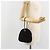 CHANEL Matelasse Chain Hand Bag Suede Black Gold CC - vista 22