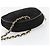CHANEL Matelasse Chain Hand Bag Suede Black Gold CC - vista 6