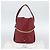 PRADA Petit Sack Hand Bag Leather Red Gold - vista 12