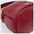 PRADA Petit Sack Hand Bag Leather Red Gold - vista 14