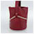 PRADA Petit Sack Hand Bag Leather Red Gold - vista 3