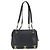 CHANEL Triple Coco Chain Shoulder Bag Caviar Skin Black Gold CC - vista 2