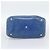 Miu Miu Hand Bag Leather 2way Blue Silver - vista 11