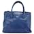 Miu Miu Hand Bag Leather 2way Blue Silver - vista 2