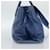 Miu Miu Hand Bag Leather 2way Blue Silver - vista 4