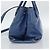 Miu Miu Hand Bag Leather 2way Blue Silver - vista 5