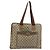 GUCCI GG Supreme Web Sherry Line Tote Bag PVC Beige Red 89 02 997