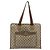 GUCCI GG Supreme Web Sherry Line Tote Bag PVC Beige Red 89 02 997 - vista 13
