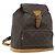 LOUIS VUITTON Monogram Montsouris GM Backpack M51135 LV