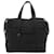 PRADA Hand Bag Nylon 2way Black Silver  - vista 3