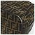FENDI Zucca Canvas Hand Bag Black Brown - vista 15