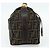 FENDI Zucca Canvas Hand Bag Black Brown - vista 3