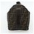 FENDI Zucca Canvas Hand Bag Black Brown - vista 4