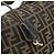 FENDI Zucca Canvas Hand Bag Black Brown - vista 9