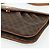 Céline CELINE Macadam Canvas Shoulder Bag PVC Leather Brown Gold - vista 14