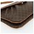 Céline CELINE Macadam Canvas Shoulder Bag PVC Leather Brown Gold - vista 9
