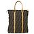 FENDI Zucca Canvas Hand Bag Black Brown - vista 2
