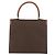 Céline CELINE Macadam Canvas Hand Bag PVC Leather Brown Gold - vista 2