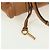 Chloé Chloe Paddington Hand Bag Leather Brown Silver gold - vista 17