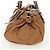 Chloé Chloe Paddington Hand Bag Leather Brown Silver gold - vista 3