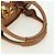 Chloé Chloe Paddington Hand Bag Leather Brown Silver gold - vista 7