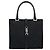 GUCCI GG Canvas Jackie Hand Bag Black Silver 002 1065 - vista 13