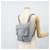 PRADA Backpack Leather Light Blue Silver  - vista 28
