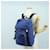 PRADA Backpack Canvas Blue Silver - vista 29