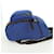 PRADA Backpack Canvas Blue Silver - vista 6