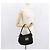 FENDI Jersey Mamma Baguette Shoulder Bag Nylon Black Silver - vista 25