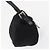 FENDI Jersey Mamma Baguette Shoulder Bag Nylon Black Silver - vista 4