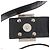 FENDI Hand Bag Nylon Black Silver - vista 18